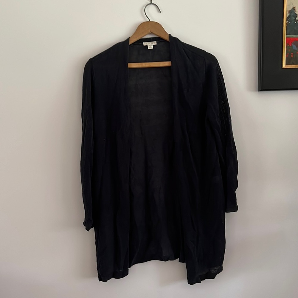 J Jill Linen Rayon Cardigan